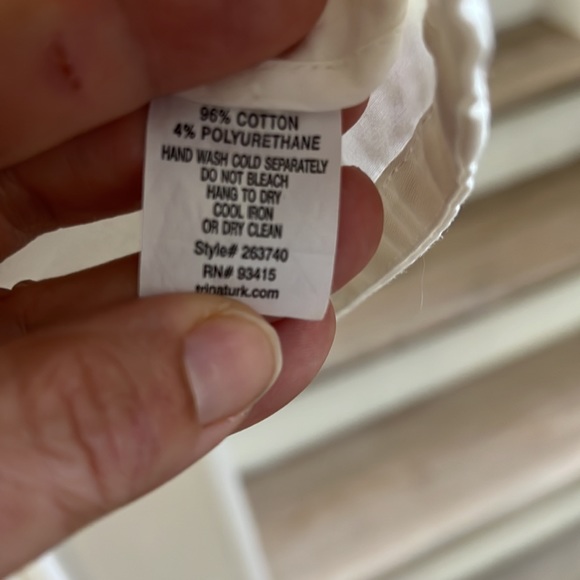 Trina Turk creamy white jacket size small - Picture 8 of 9